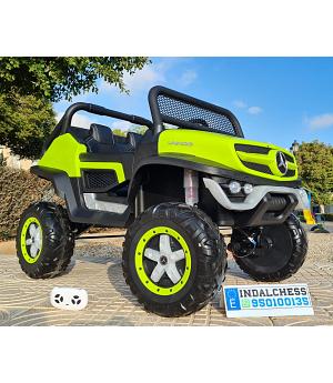 VENTA Buggy UNIMOG 4X4, BATERIA 12V, mando RC,4WD, verde,   INDA798-LE3970